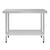 Vogue Prep Table Made of Stainless Steel without Upstand - 900X1200X600mm