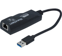 DEXLAN Adaptateur USB-A 3.2 Réseau 2,5G Multi-Gigabit à cordon