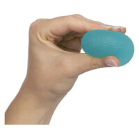 Squeeze Egg Handtrainer Fingertrainer Unterarmtrainer Antistressball stark BLAU