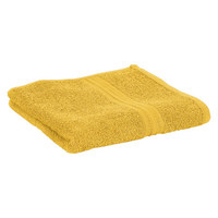 Handtuch aus Baumwolle, 100x50 cm, Gelb