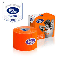 CureTape Classic, 5 m x 5 cm, wasserfest, orange