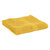 Handtuch aus Baumwolle, 100x50 cm, Gelb