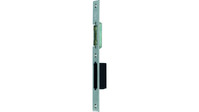 Fallenschliessblech KFV USB 25-06, mit AT Stück, Rutsche und Hinterfütterung, DIN-R, Flachstulp 245x24x3mm, Edelstahl