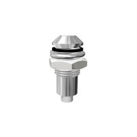 Signal Construct SLQ06L180 Light Pipe IP67 Chrome Ø3mm Fibre M6x0.5 Thread