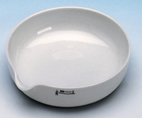 1100ml Evaporating basins porcelain shallow form