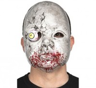 Máscara de Zombie con Ojo Universal Adulto