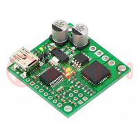 DC-motor driver; MC33926; 20kHz; PWM,RC,TTL,USB; 3A; Uin log: 4÷5V