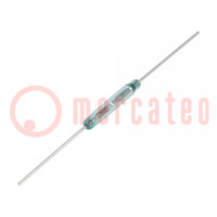 Reed switch; Range: 20÷30AT; Pswitch: 10W; Ø2.2x14mm; 0.5A
