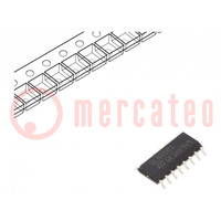 IC: driver; darlington,matriz de transistores; SO16; 0,5A; 50V