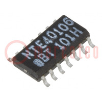 IC: digitaal; NOT; Ch: 6; CMOS; SMD; SO14; 3÷18VDC; -55÷125°C