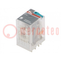 Relay: electromagnetic; 4PDT; Ucoil: 60VDC; Icontacts max: 6A