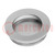 Holder; ZnAL; aluminium; H: 10mm; B224; Ø: 40.5mm; recessed