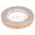 Tape: electrically conductive; ESD; L: 33m; W: 15mm; Thk: 0.05mm