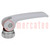 Lever; clamping; Thread len: 12mm; Lever length: 82mm; Body: silver