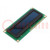 Display: OLED; grafisch; 2,4"; 100x16; Afm: 80x36x10mm; rood; PIN: 16