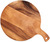 Speisenbrett Prescot ohne Druck rund; 30.5x1.5 cm (ØxH); braun; rund