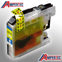 Ampertec Tinte ersetzt Brother LC-221Y yellow