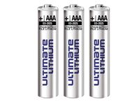 Batterie AAA Lithium, 1,5 V (3 Stück)