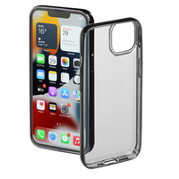 Hama Clear&Chrome coque de protection pour téléphones portables 15,5 cm (6.1") Housse Noir, Transparent