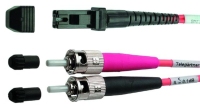 Telegärtner FO Duplex Adaptor Cables 1st end MT-RJ, 2nd end 2xST G50/125 1,0 m Glasfaserkabel 1 m