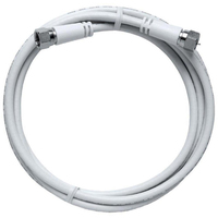 Axing MAK20080 cable coaxial 2 m F Blanco