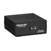 Black Box SW1032A moltiplicatore di rete Ricevitore e trasmettitore di rete Nero
