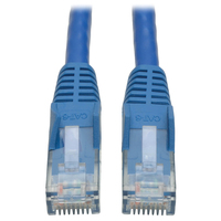 Tripp Lite N201-007-BL kabel sieciowy Niebieski 2,13 m Cat6 U/UTP (UTP)