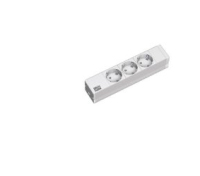 Bachmann 333.417 power extension 2 m 3 AC outlet(s) Grey