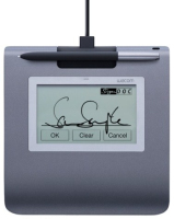 Wacom STU-430 Signature pad digitális rajztábla Fekete, Szürke 2540 lpi 96 x 60 mm USB