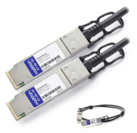 AddOn Networks X6559-R6-AO InfiniBand/fibre optic cable 5 m QSFP+ Black