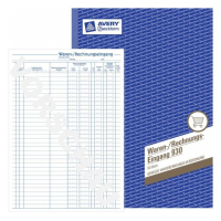 Avery 930 administratieboek Blauw, Wit