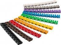 Goobay 72513 cable marker Multicolour PVC 100 pc(s)