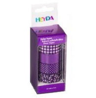 HEYDA 20-35 845 60 Dekorative Bänder 5 m Violett