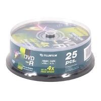 Fujifilm DVD-R 4,7Gb 25-spindle 4x 25 pz