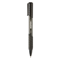 Kores 37621 stylo à bille Noir Stylo à bille rétractable avec clip Moyen 12 pièce(s)