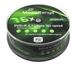 MediaRange MR404 4,7 GB DVD+R 25 stuk(s)
