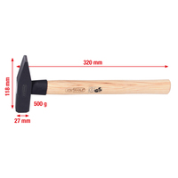 KS Tools 142.1350 hammer Cross-peen hammer