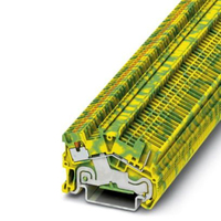 Phoenix Contact PTS 1.5/S/1P-PE terminal block Green, Yellow