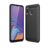 DLH COQUE SILICONE NOIRE POUR SAMSUNG GALAXY A40 (SM-A405)