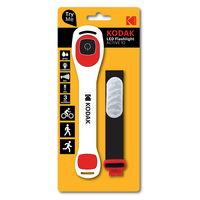 Kodak Active 10 Armband-Taschenlampe Schwarz, Rot, Weiß LED