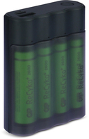 GP Batteries Portable PowerBank 134DX411270AAHCEC4 Powerbank Nickel-Metallhydrid (NiMH) 2600 mAh Schwarz