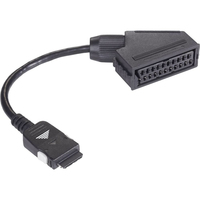SpeaKa Professional SP-7870580 video kabel adapter 0,1 m SCART (21-pin) Zwart