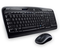 Logitech MK330 toetsenbord Inclusief muis RF Draadloos Zwart