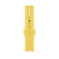 Apple MGQQ3ZM/A smart wearable accessory Band Gelb Fluor-Elastomer