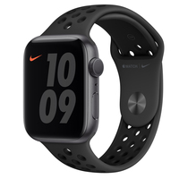 Apple Watch Series 6 Nike OLED 44 mm Digital 368 x 448 pixels Touchscreen 4G Grey Wi-Fi GPS (satellite)