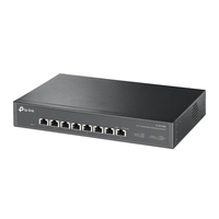 TP-Link TL-SX1008 netwerk-switch Unmanaged 10G Ethernet (100/1000/10000) 1U Zwart
