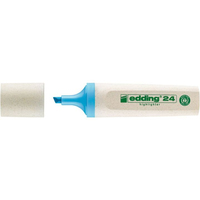 Edding 24 EcoLine marcador 1 pieza(s) Punta de cincel Azul