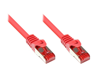 EXSYS EX-K6182-0.5 Netzwerkkabel Rot 0,5 m Cat6 S/FTP (S-STP)