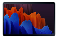 Samsung Galaxy Tab S7+ 5G SM-T976B LTE 256 GB 31,5 cm (12.4") Qualcomm Snapdragon 8 GB Wi-Fi 6 (802.11ax) Android 10 Zwart