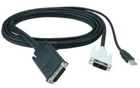 Infocus M1>DVI & USB cable 2 m Black